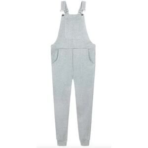 The Great Fantastic Unisex Swoveralls Light Heather Grey Sweatpant Overalls Sz S